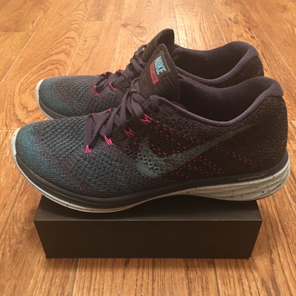 Nike Shoes - [Nike] Flyknit Lunar 3 Women’s Running Shoes Sz.9